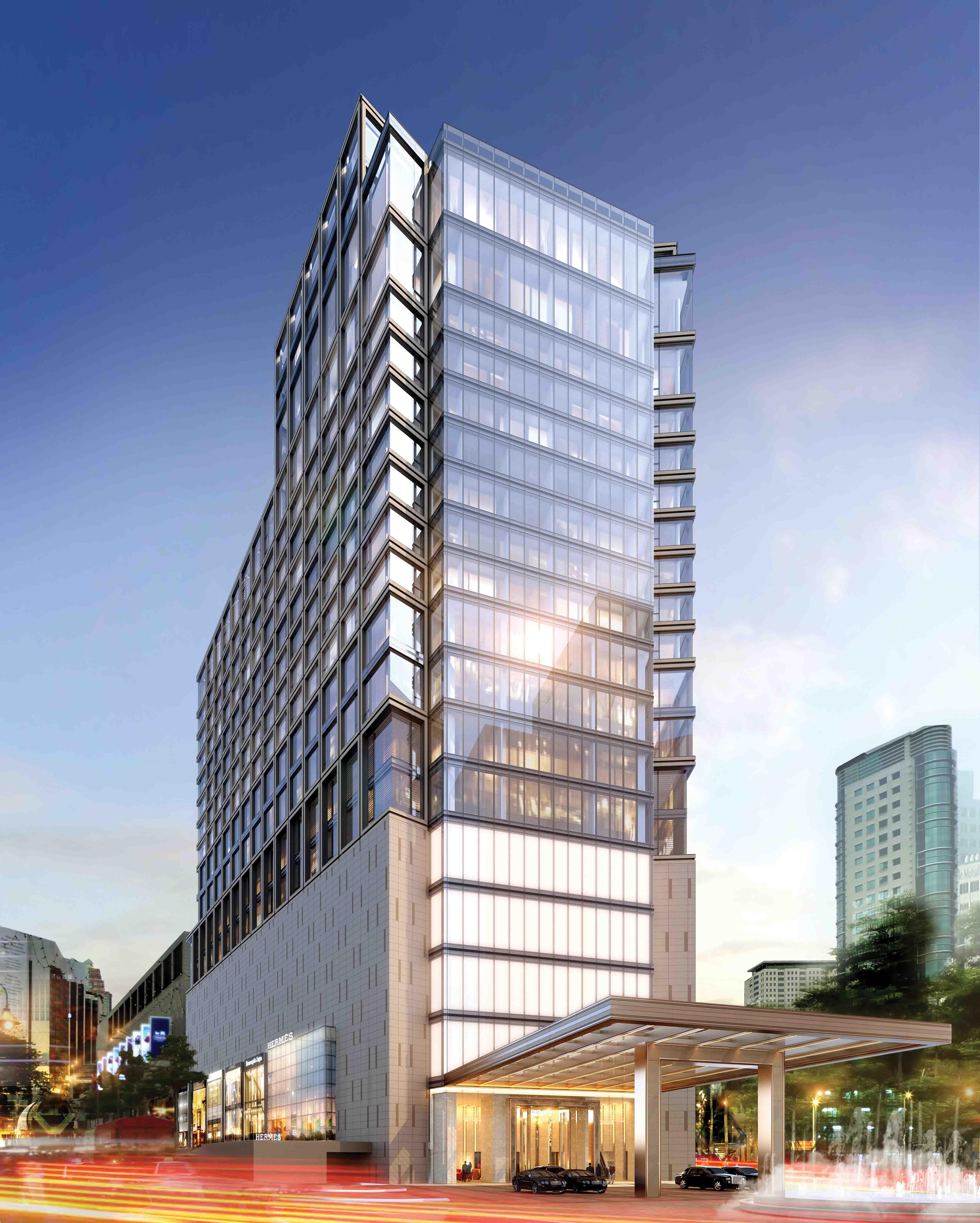 Pavilion Hotel Kuala Lumpur Managed By Banyan Tree Екстериор снимка The proposed building